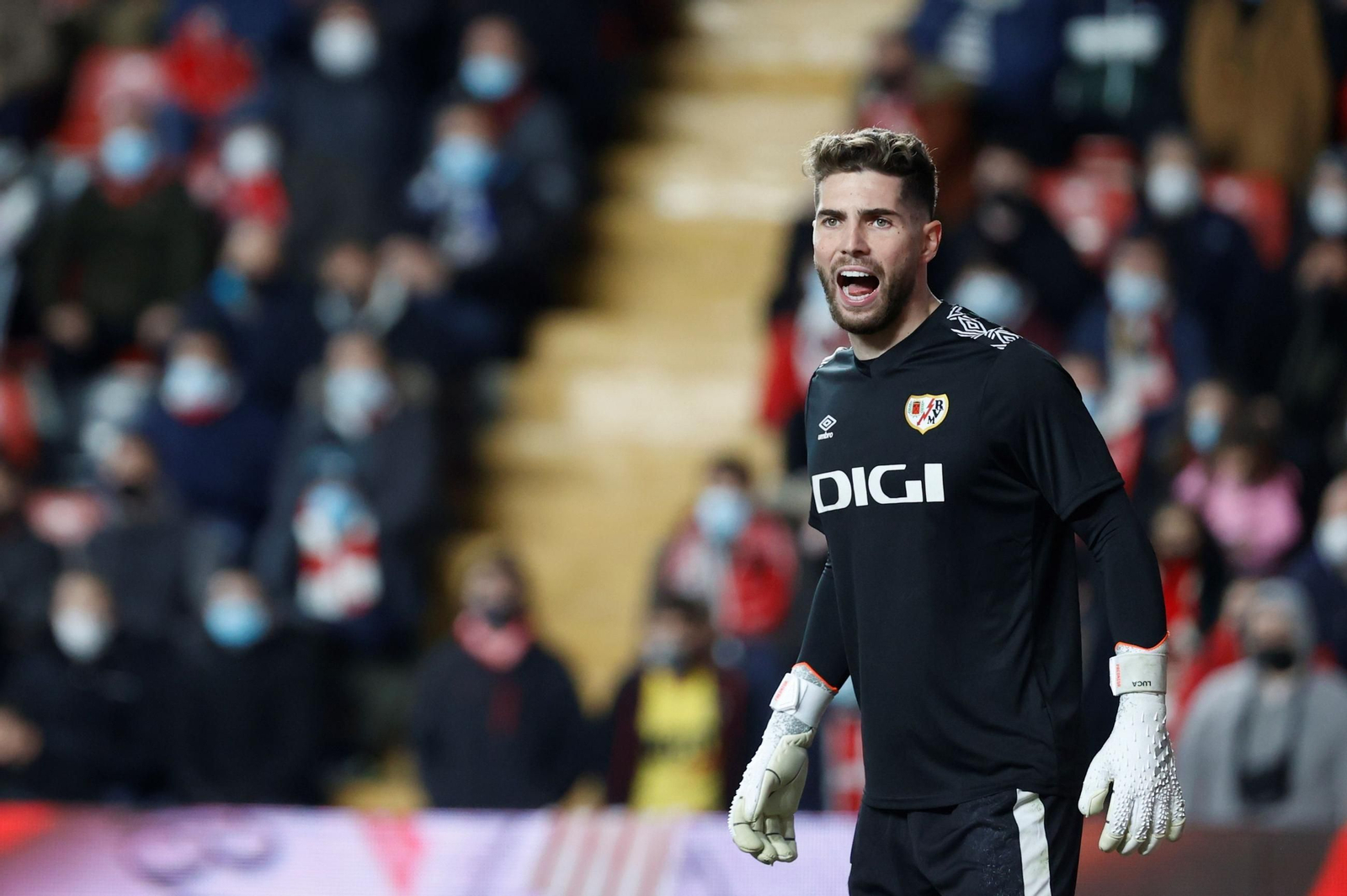 Luca Zidane, en acción.