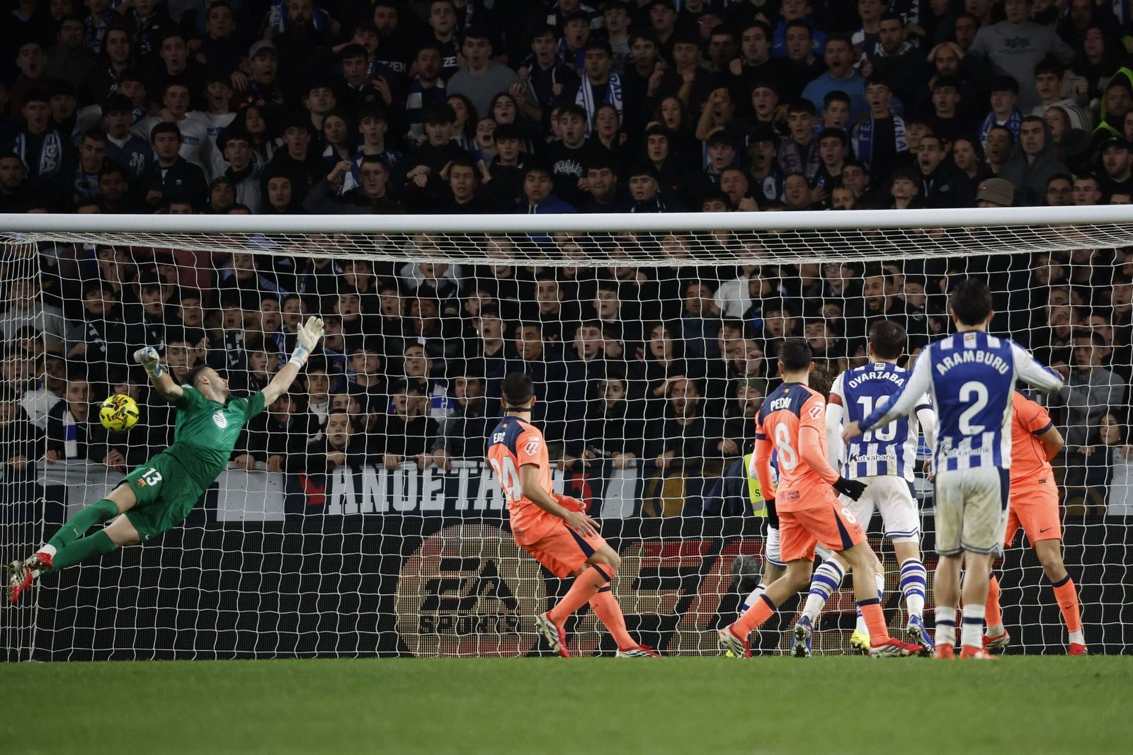 Las fotos de la derrota del Barcelona contra la Real Sociedad