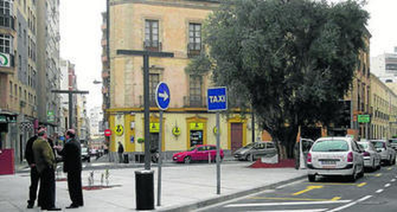 La plaza Santa Rita, ya rehabilitada