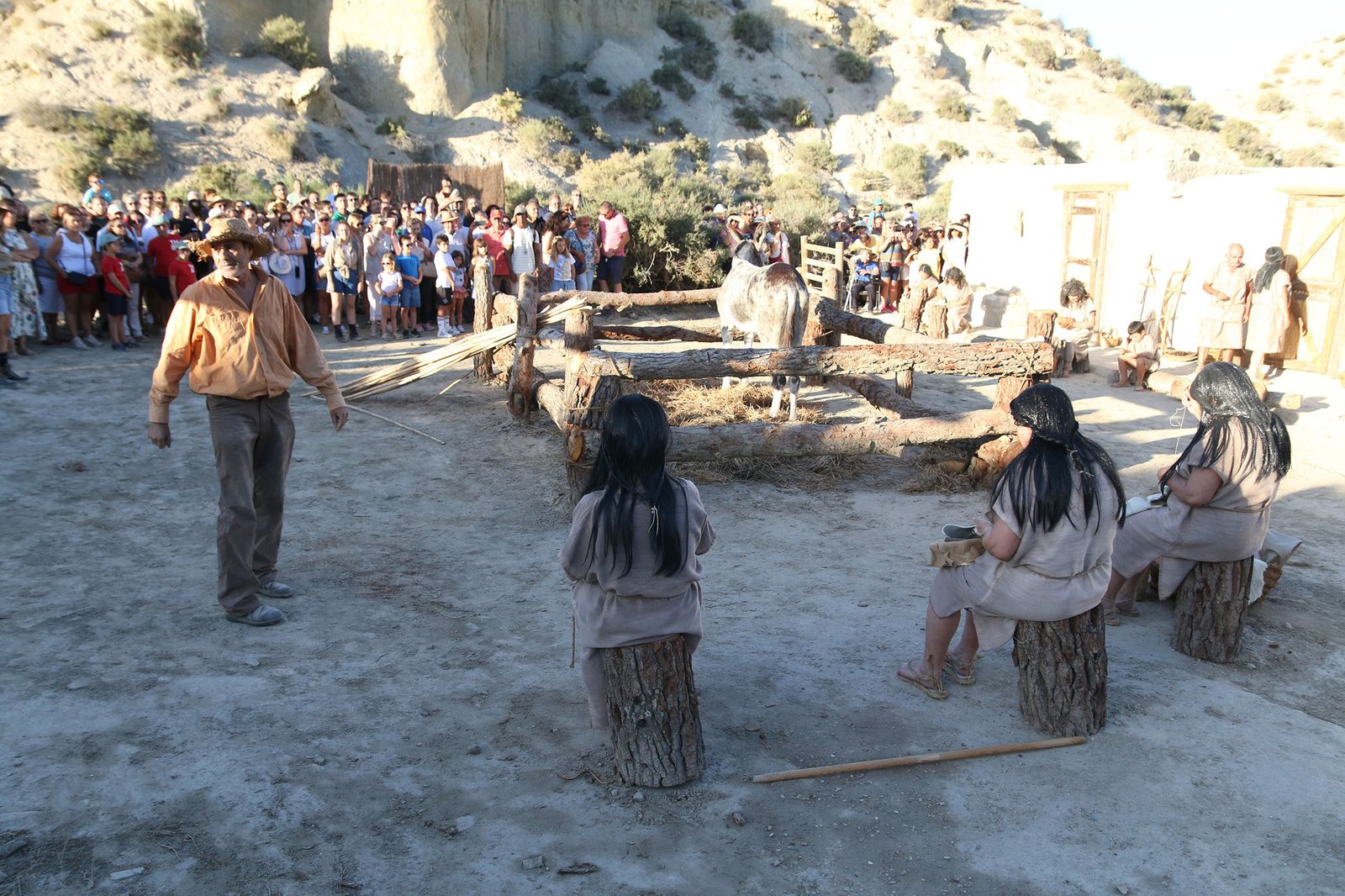 Así ha sido la I Recreación Histórica de la Cultura Argárica, en Antas