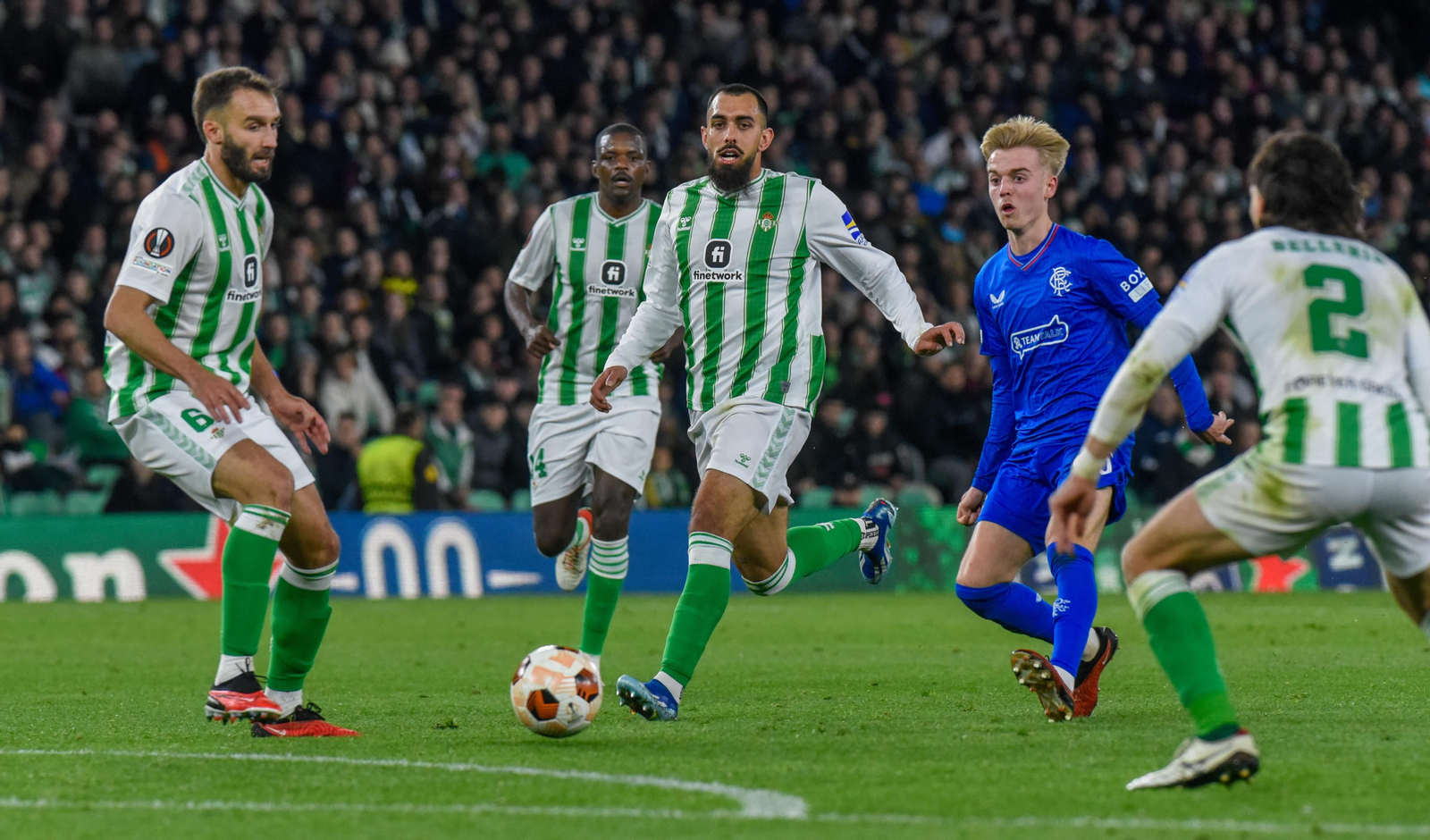 Las imágenes del Real Betis-Rangers FC