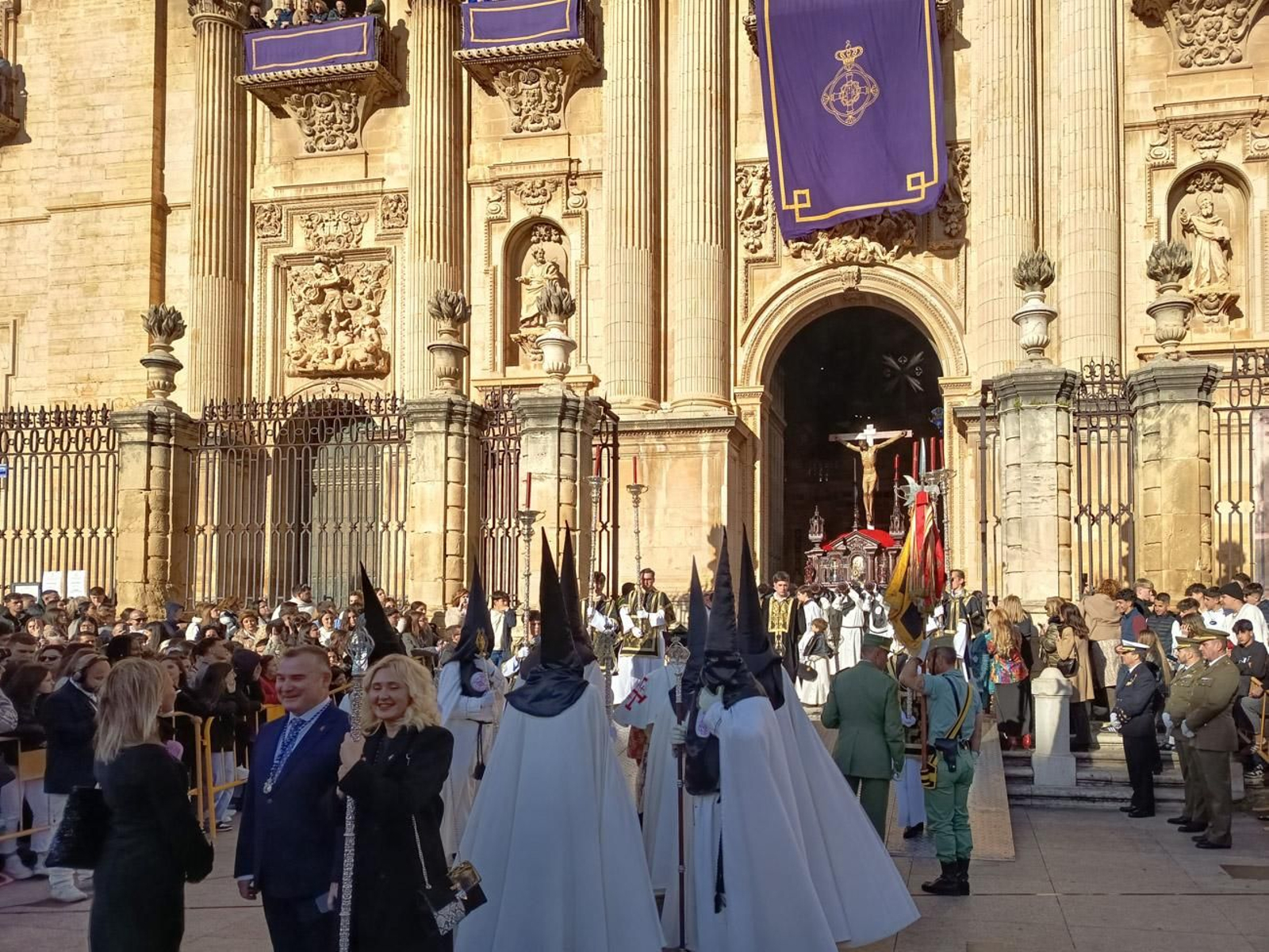 La Legión y el Cristo de la Buena Muerte es uno de los binomios de la Semana Santa.