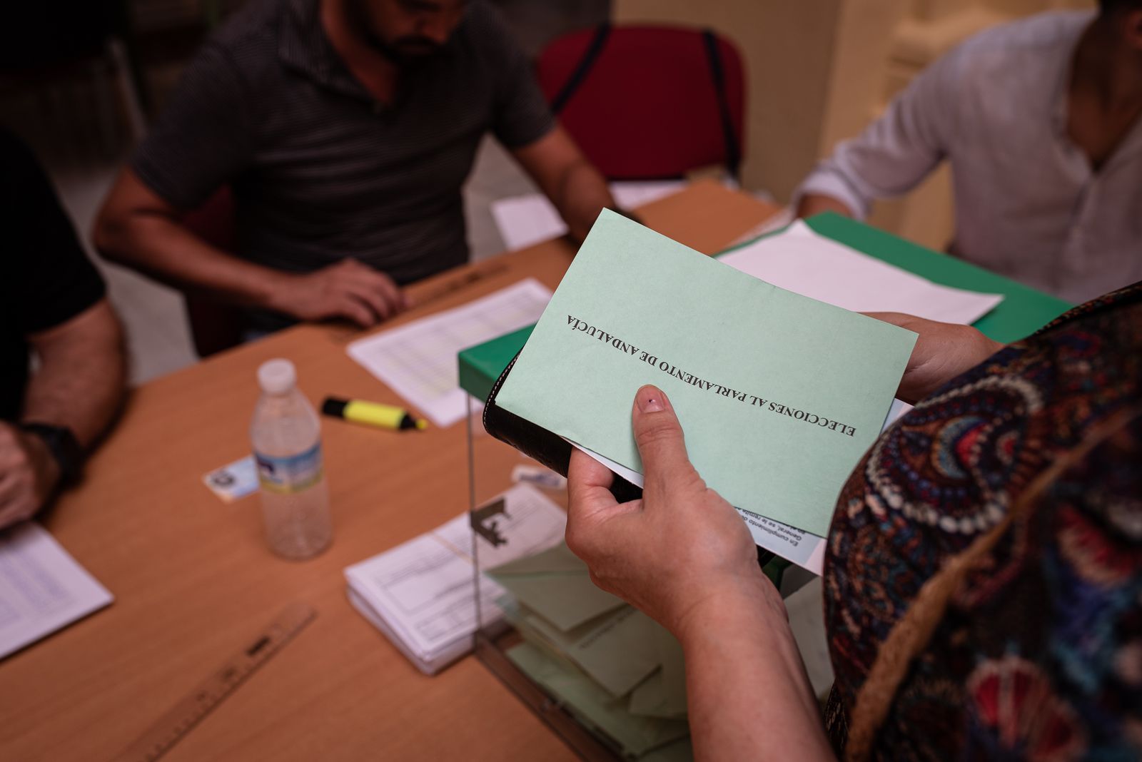 Imágenes de la jornada electoral en Huelva