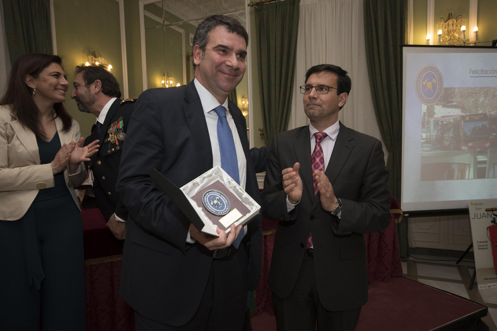 Las imágenes de la celebración del patrón de los bomberos