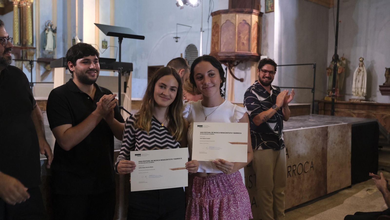 Concierto final de los alumnos en el Festival de Vélez Blanco, en imágenes