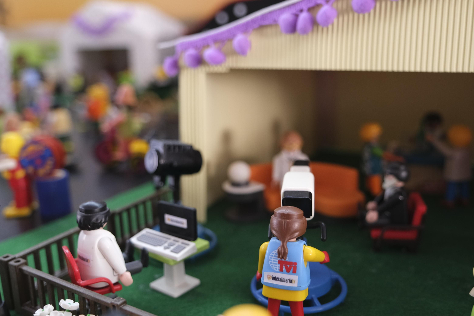 Fotogalería de los playmobil en la Feria de Almería.