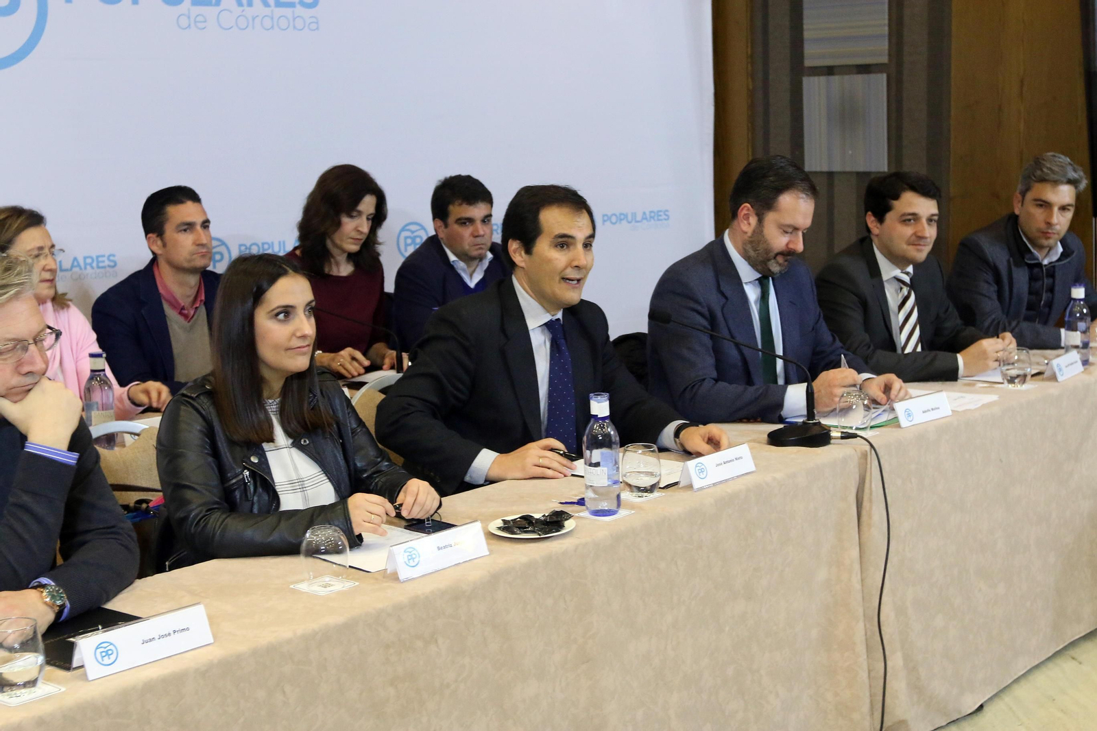 Nieto preside el Comité Ejecutivo Provincial ayer, en el Hotel Center.