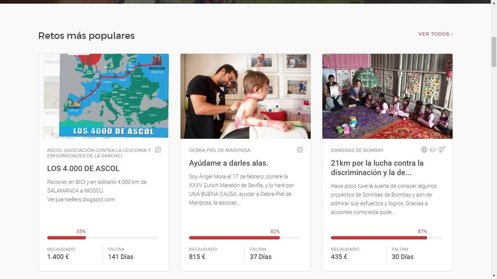 Migranodearena.org es una plataforma de 'crowdfunding'.