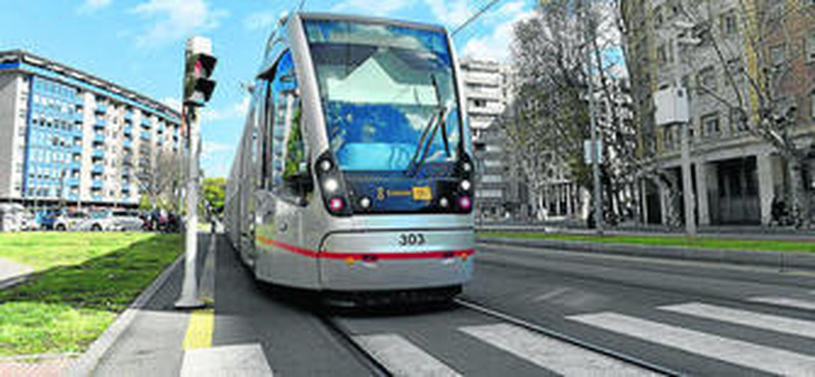 El cruce de la Enramadilla con Carlos V, donde se produjo el accidente.