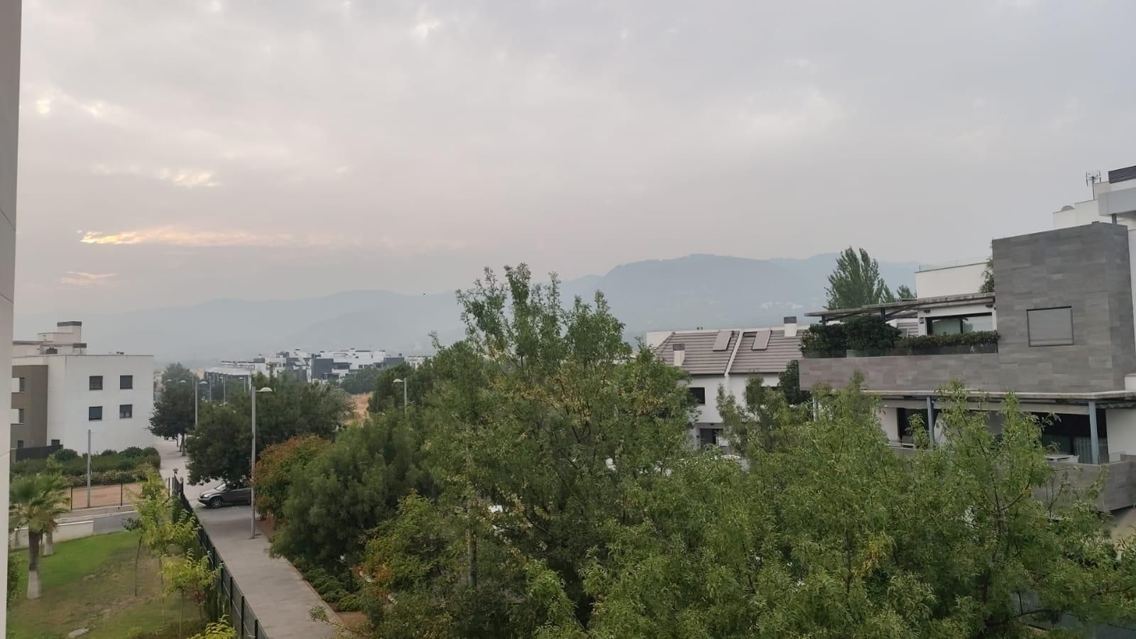Cielo cubierto este lunes en Córdoba.