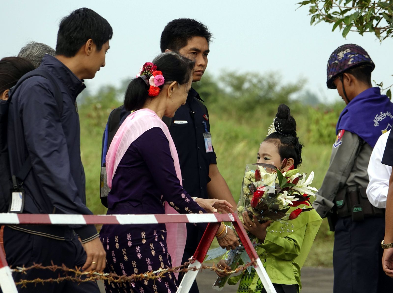 Suu Kyi, líder birmana, viaja a Rakain por el éxodo de los rohinyás