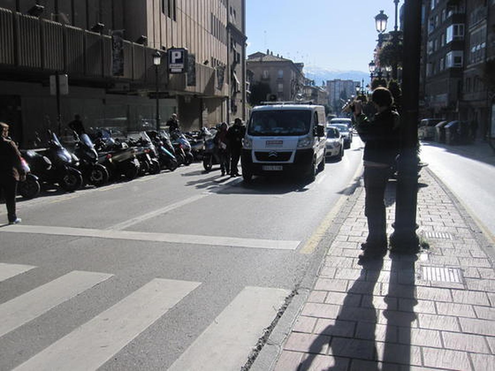 Las imágenes de la huelga general en Granada