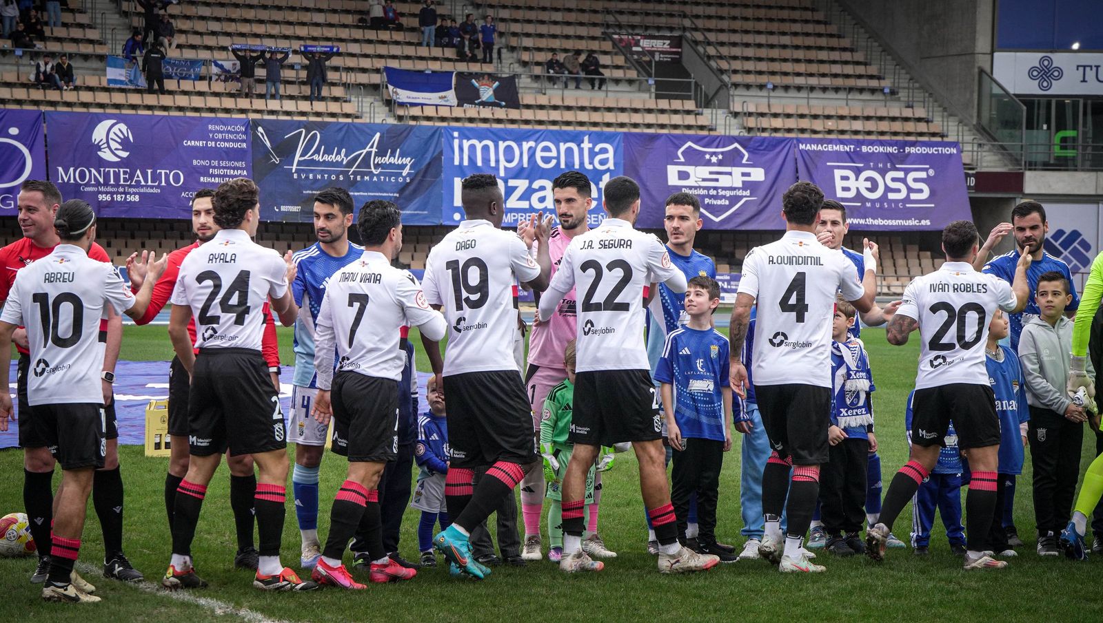 Imágenes del partido del Xerez CD - UD Melilla