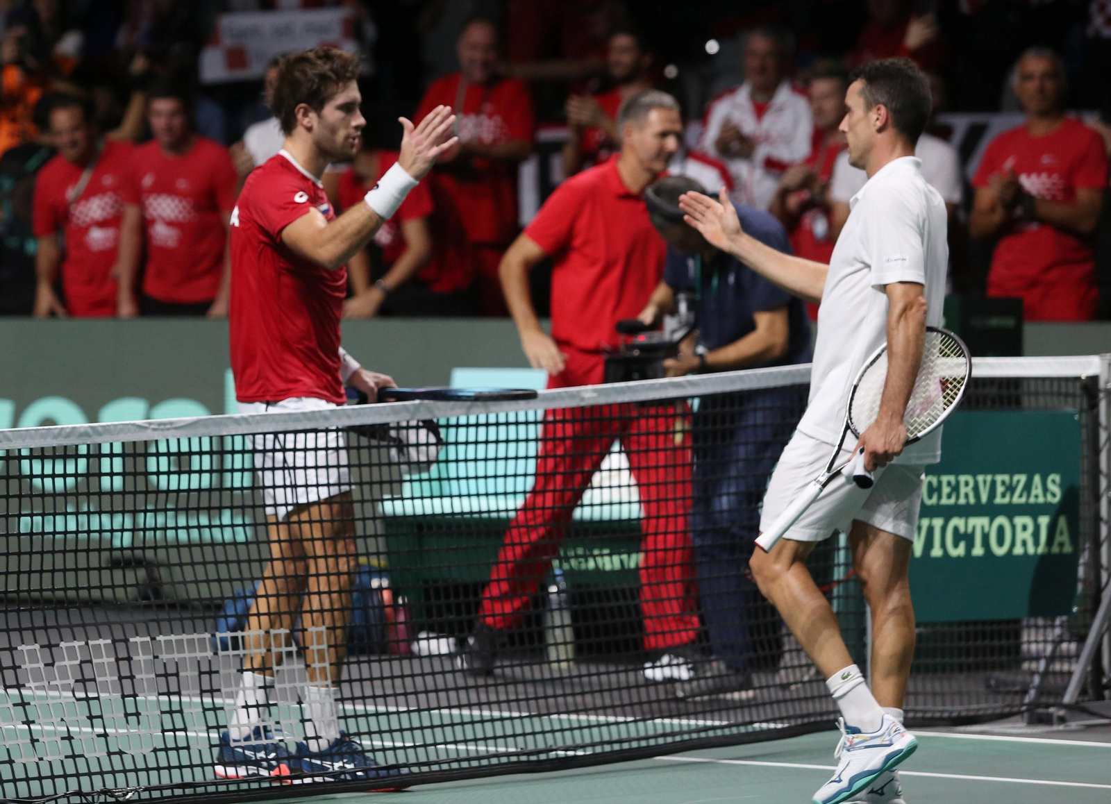 Las fotos de la Copa Davis en Málaga Las fotos de la Copa Davis en Málaga
