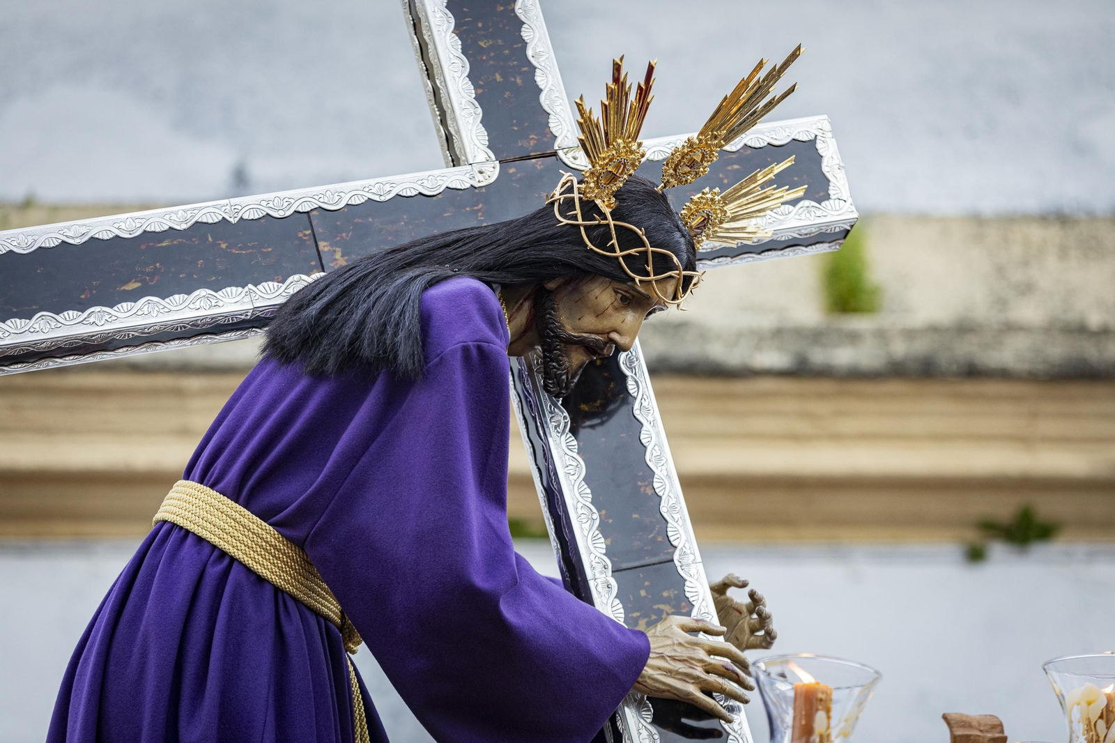 Las imágenes de Afligidos de El Puerto en el Lunes Santo de la Semana Santa 2025