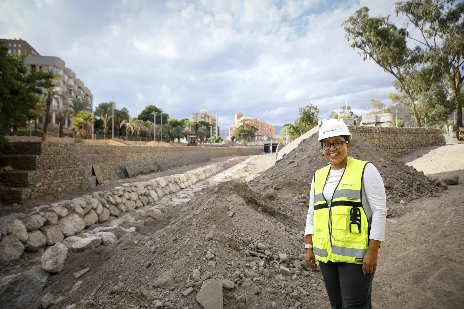 Te contamos en imágenes como avanzan las obras de la rambla de San Antonio en Aguadulce