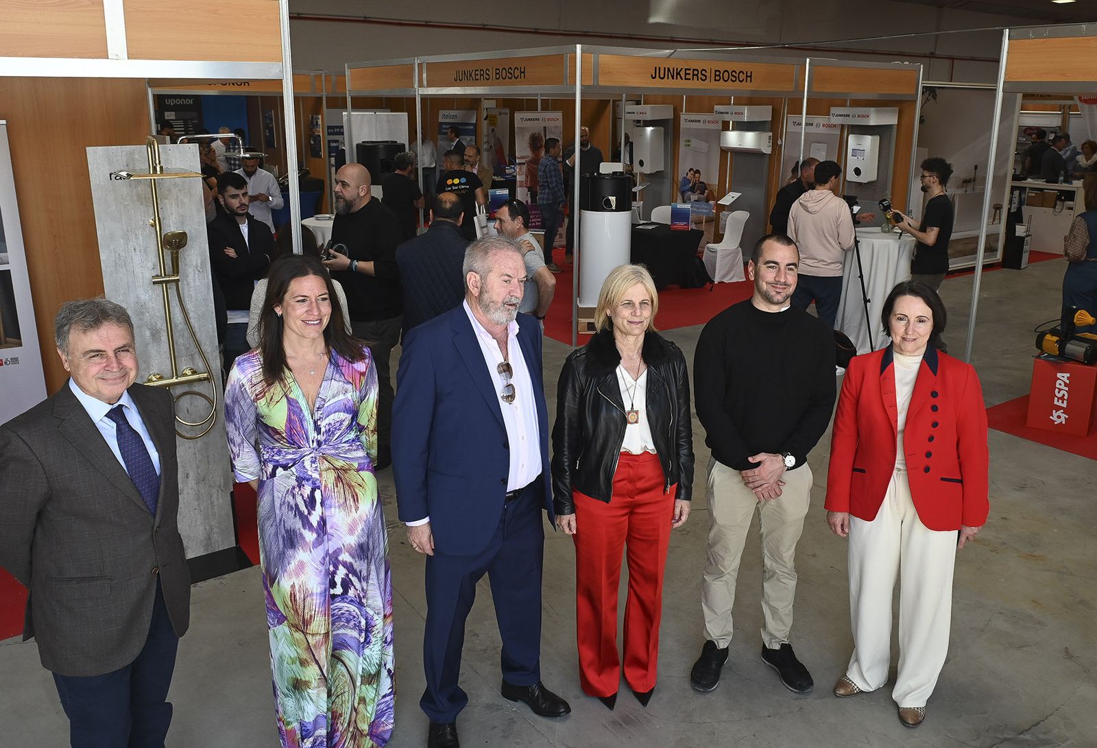 Un momento del acto de inauguración.