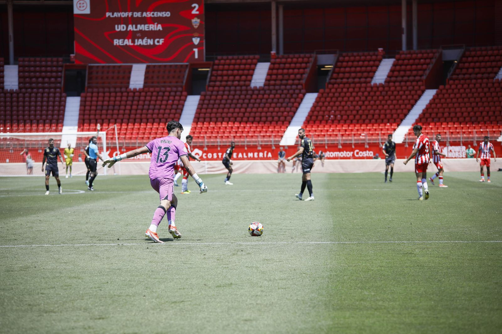 Imágenes del partido entre el Almería B y el Real Jaén