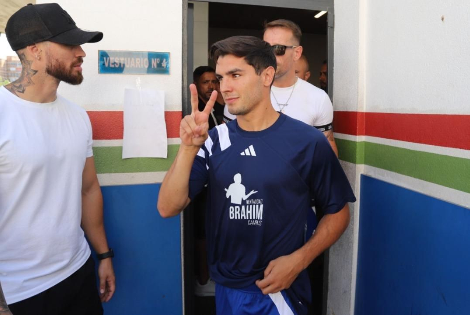 La visita de Brahim a su campus, en fotos