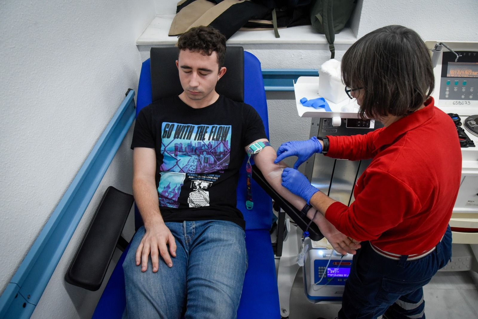 Las reservas de sangre no entienden de Navidad