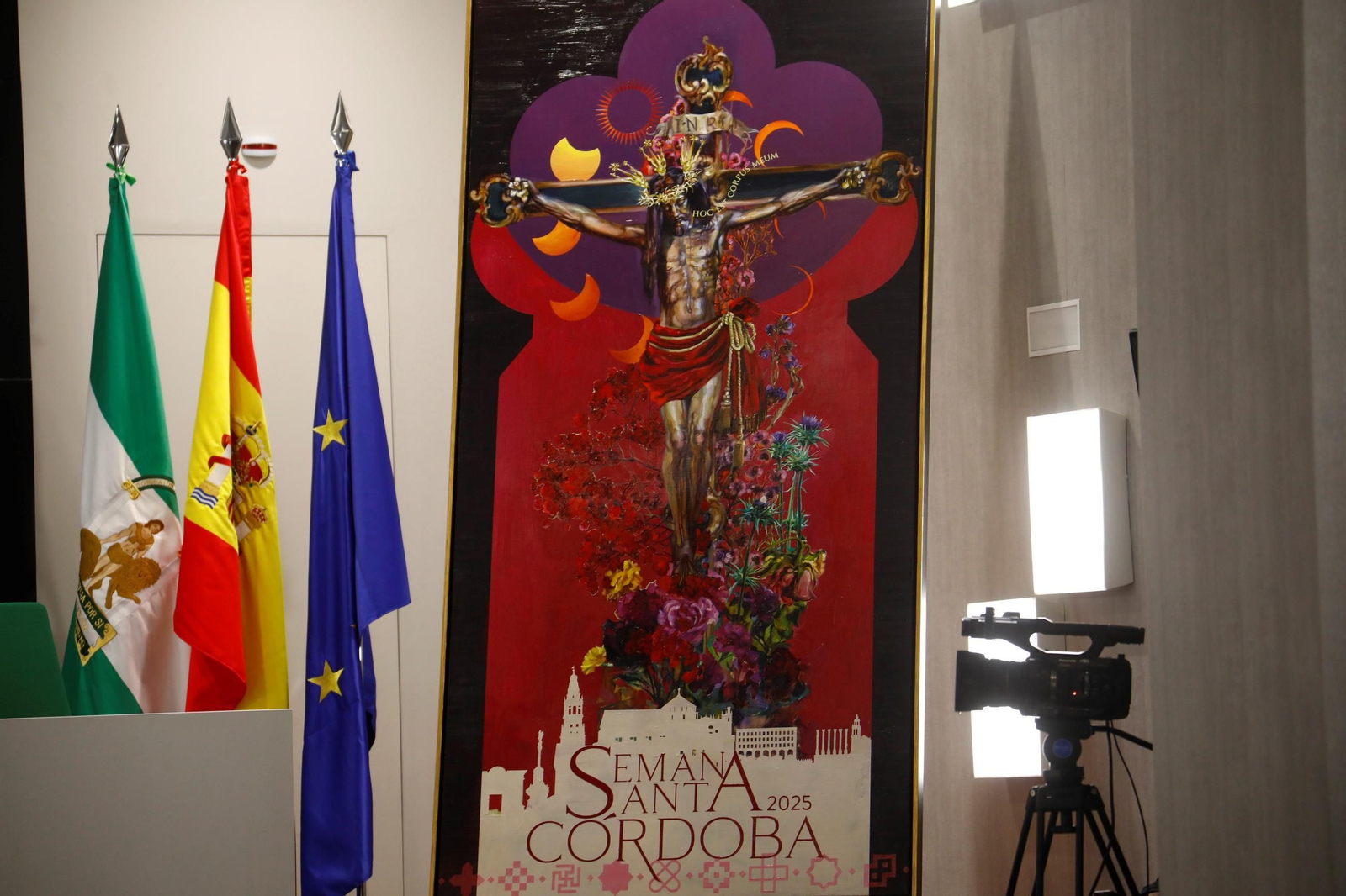 La presentación del cartel de la Semana Santa de Córdoba 2025, en imágenes