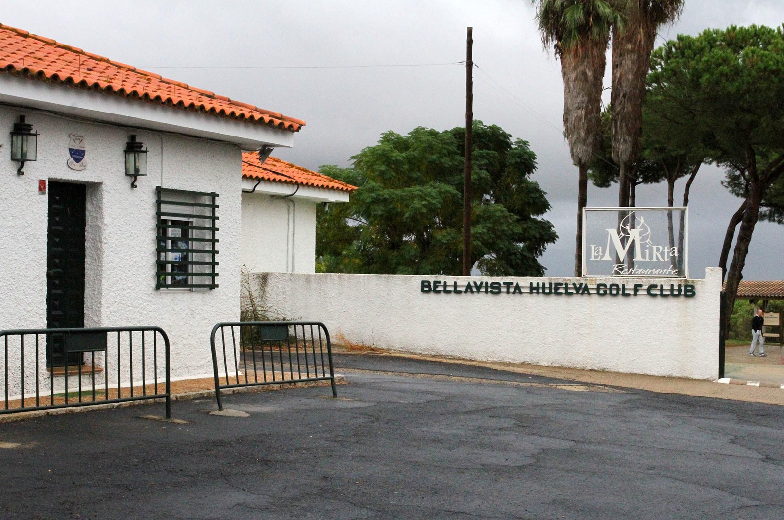Imágenes del temporal de lluvia en Huelva.
