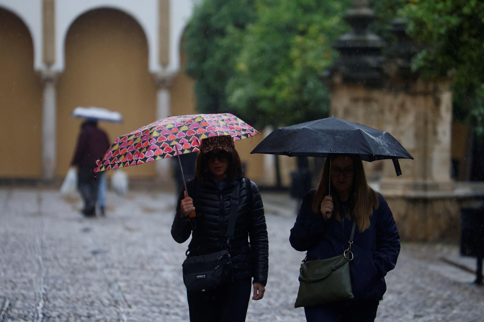 Los últimos coletazos de la borrasca Claudia a su paso por Córdoba
