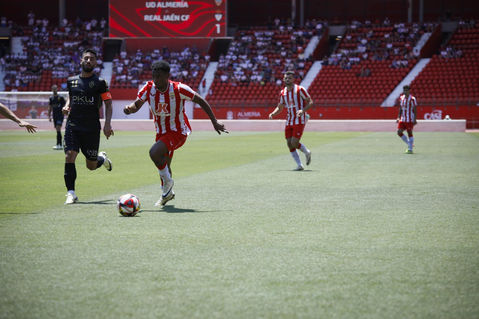 Imágenes del partido entre el Almería B y el Real Jaén