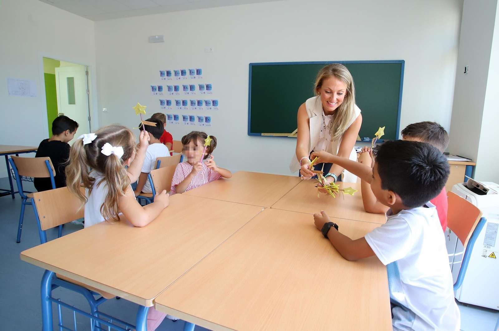 Las mejores imágenes de la vuelta al cole en el CEIP Nuevo Ensanche Sur