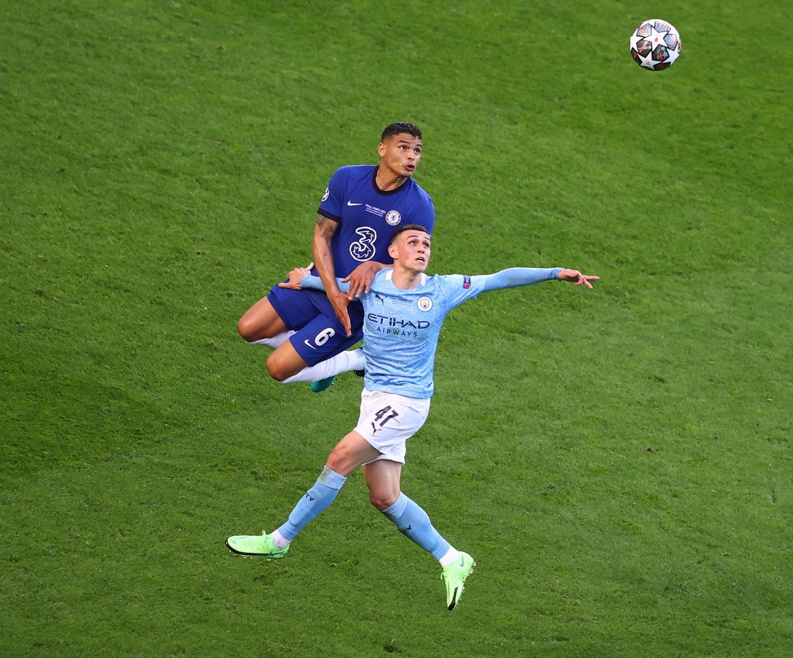 La final de la Champions entre el Manchester City y el Chelsea, en imágenes
