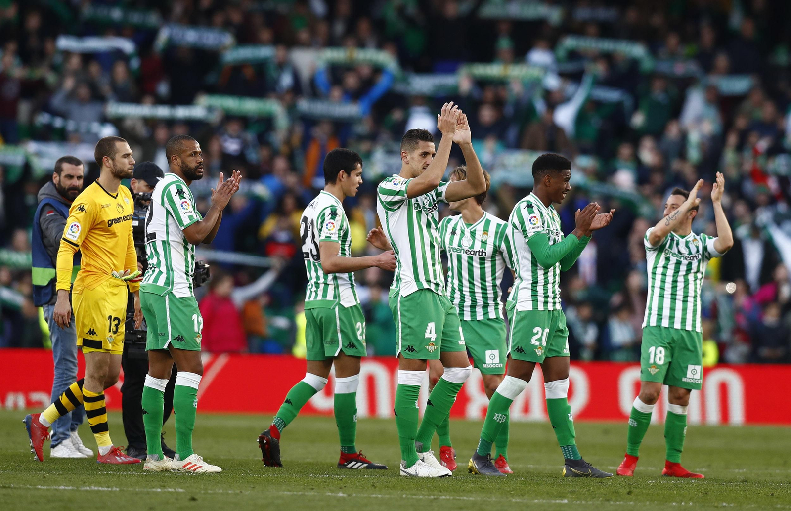 El Betis-Atlético de Madrid, en imágenes