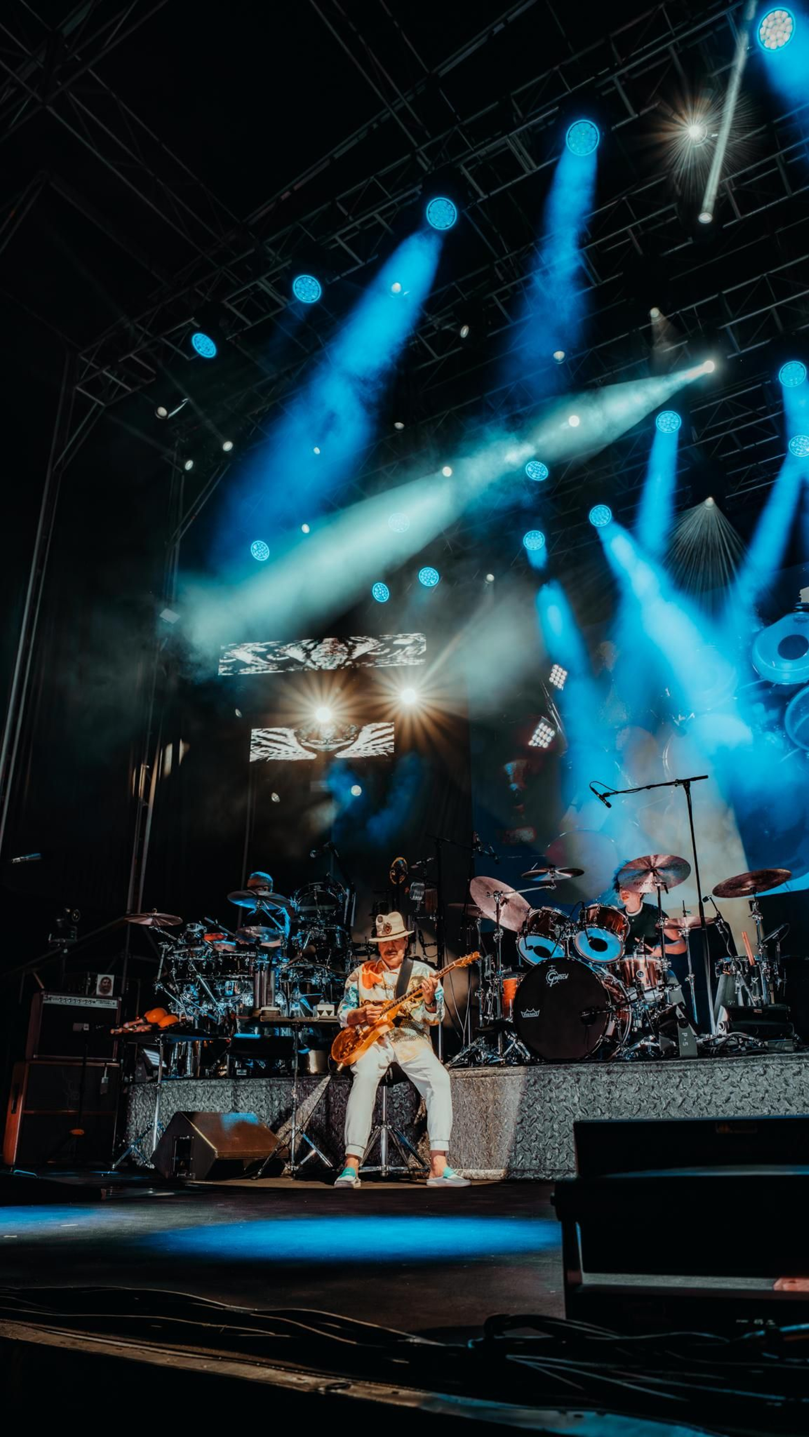 Las imágenes del concierto de Carlos Santana en Tío Pepe Festival en Jerez