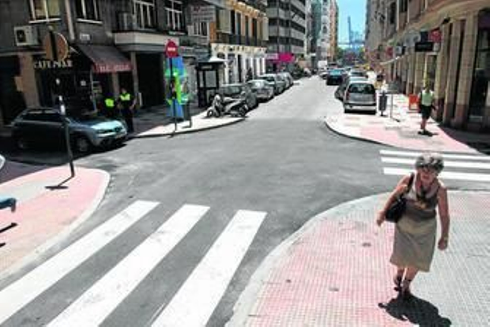 La calle Tomás Heredia, incluida en los planes del futuro 'Soho'.