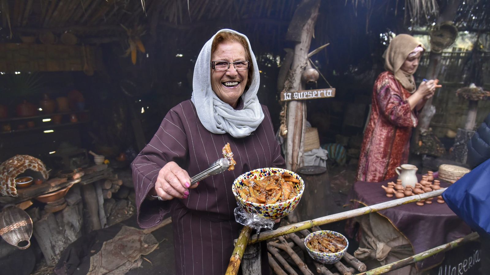 El Belén viviente de Pelayo tras el incendio