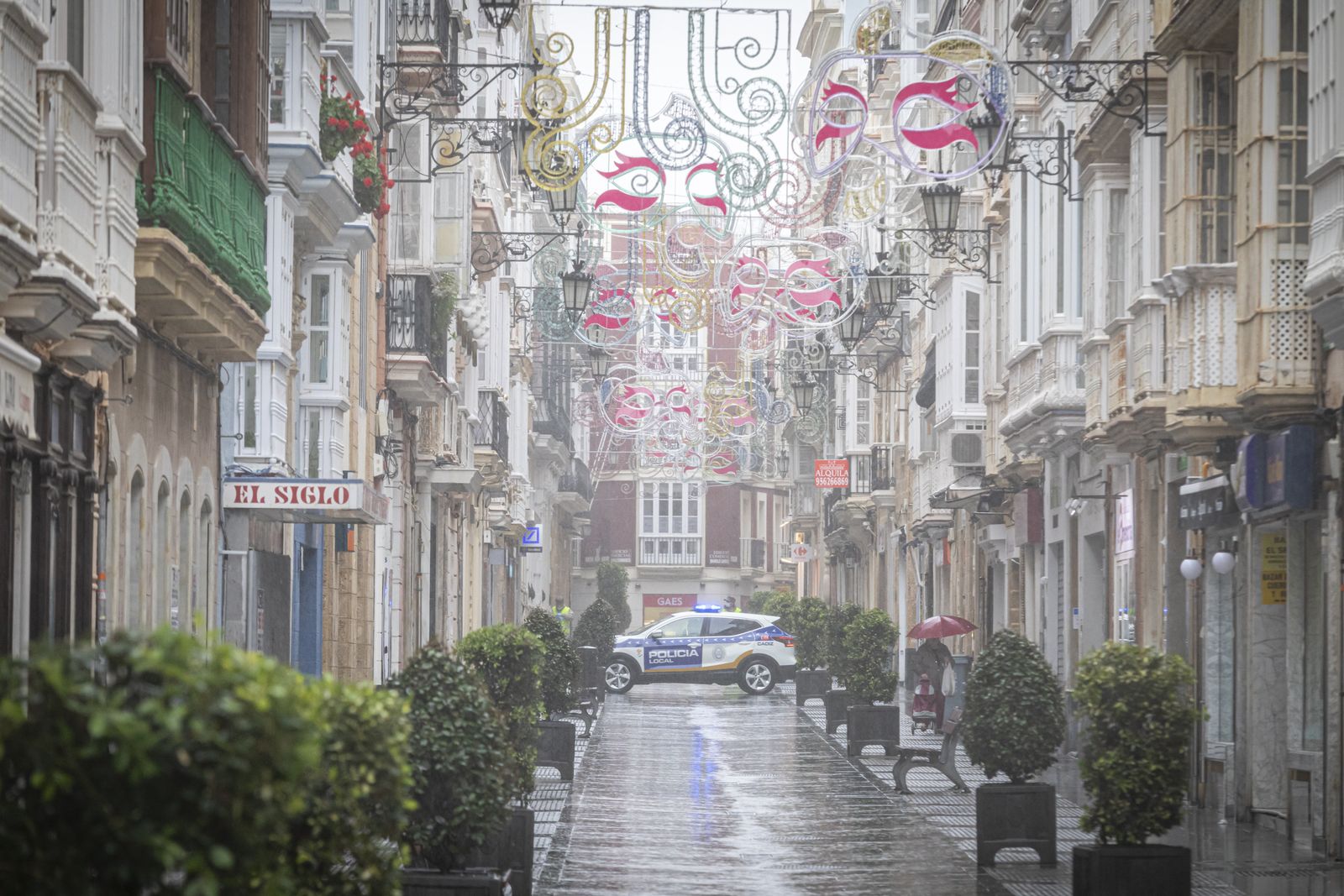 Presencia de ila Infanteria de Marina en Cádiz