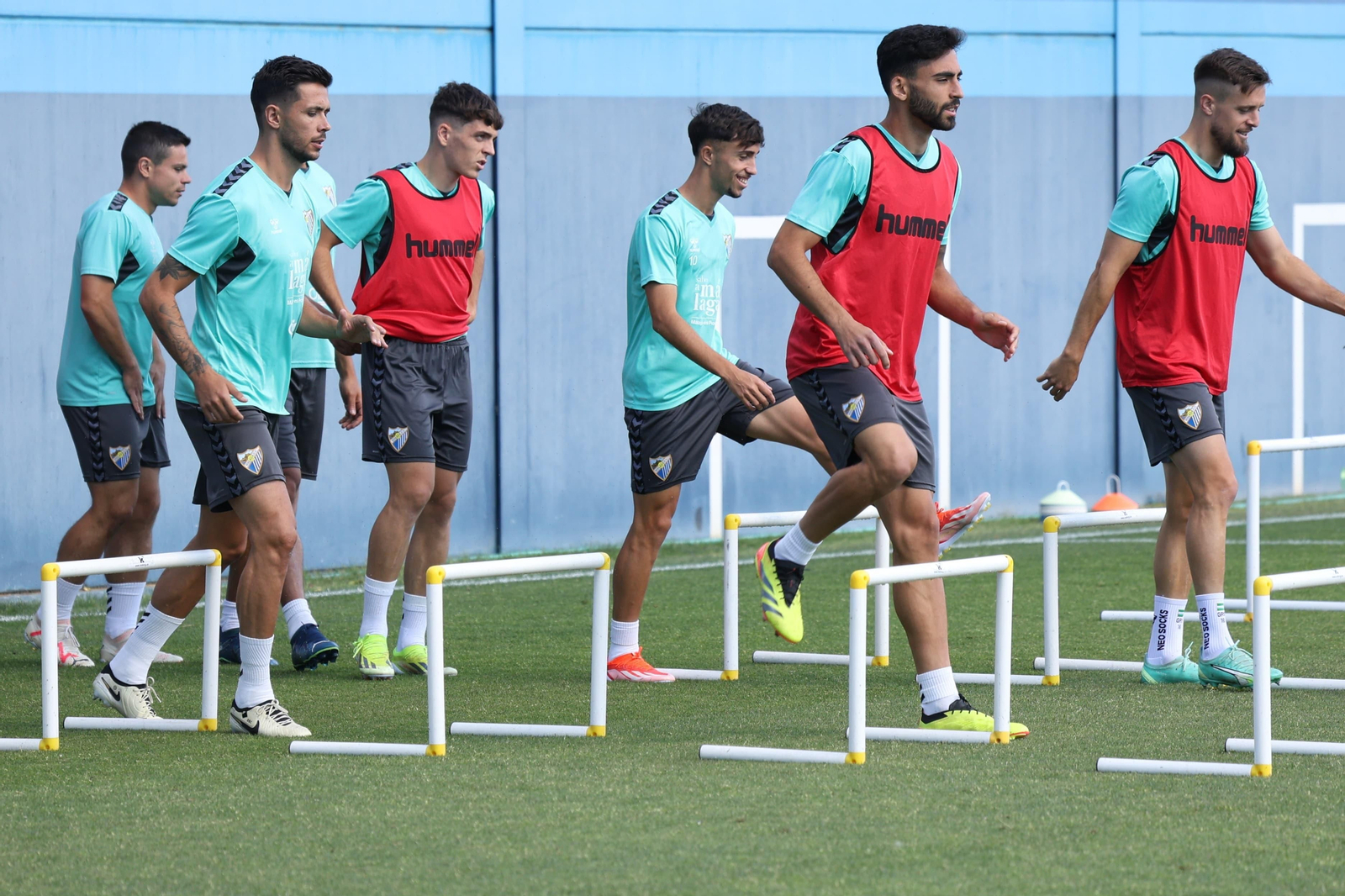 El Málaga CF no baja el ritmo antes de jugar ante el Real Madrid Castilla