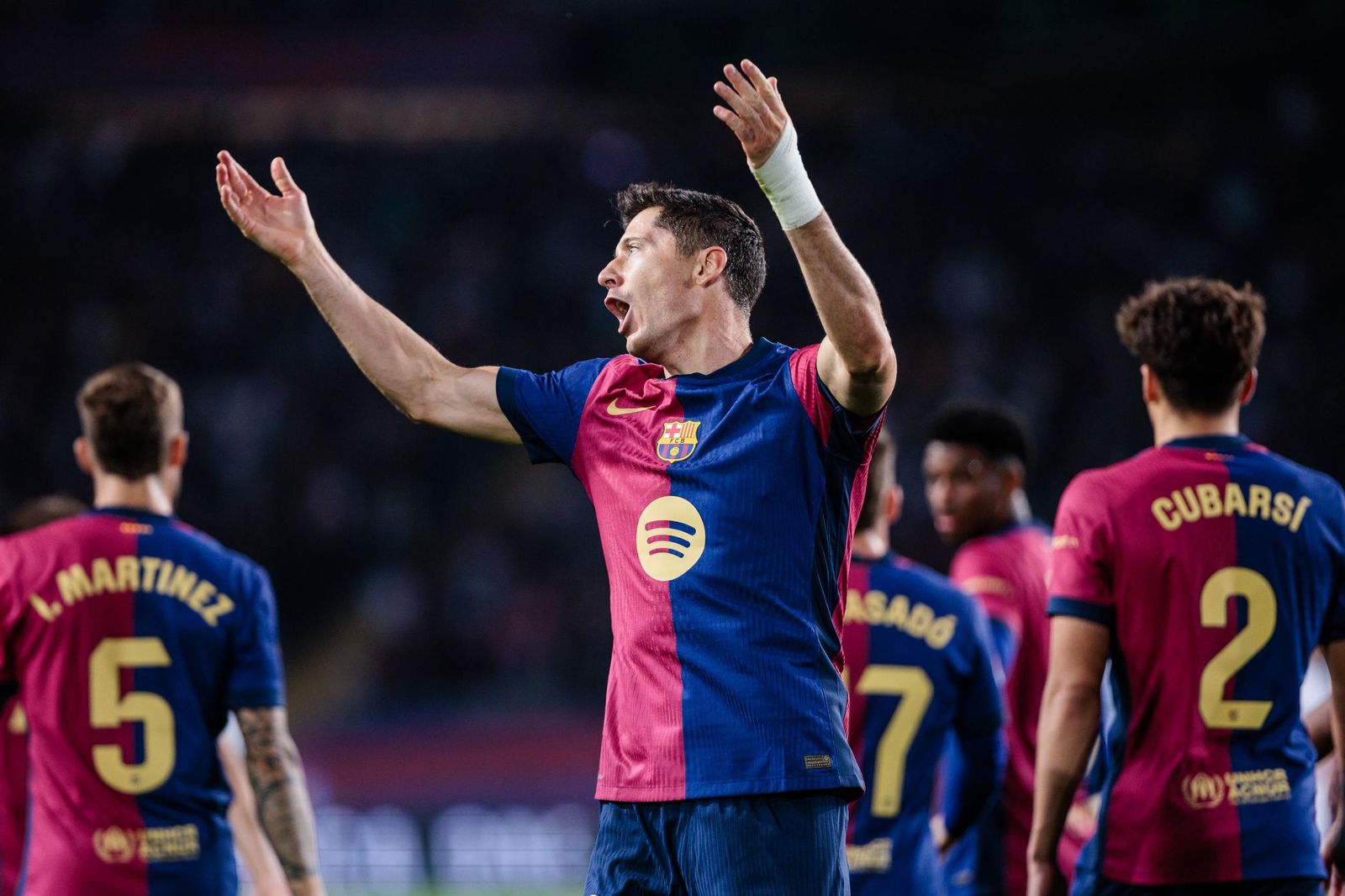 Las mejores fotos del Barcelona-Getafe