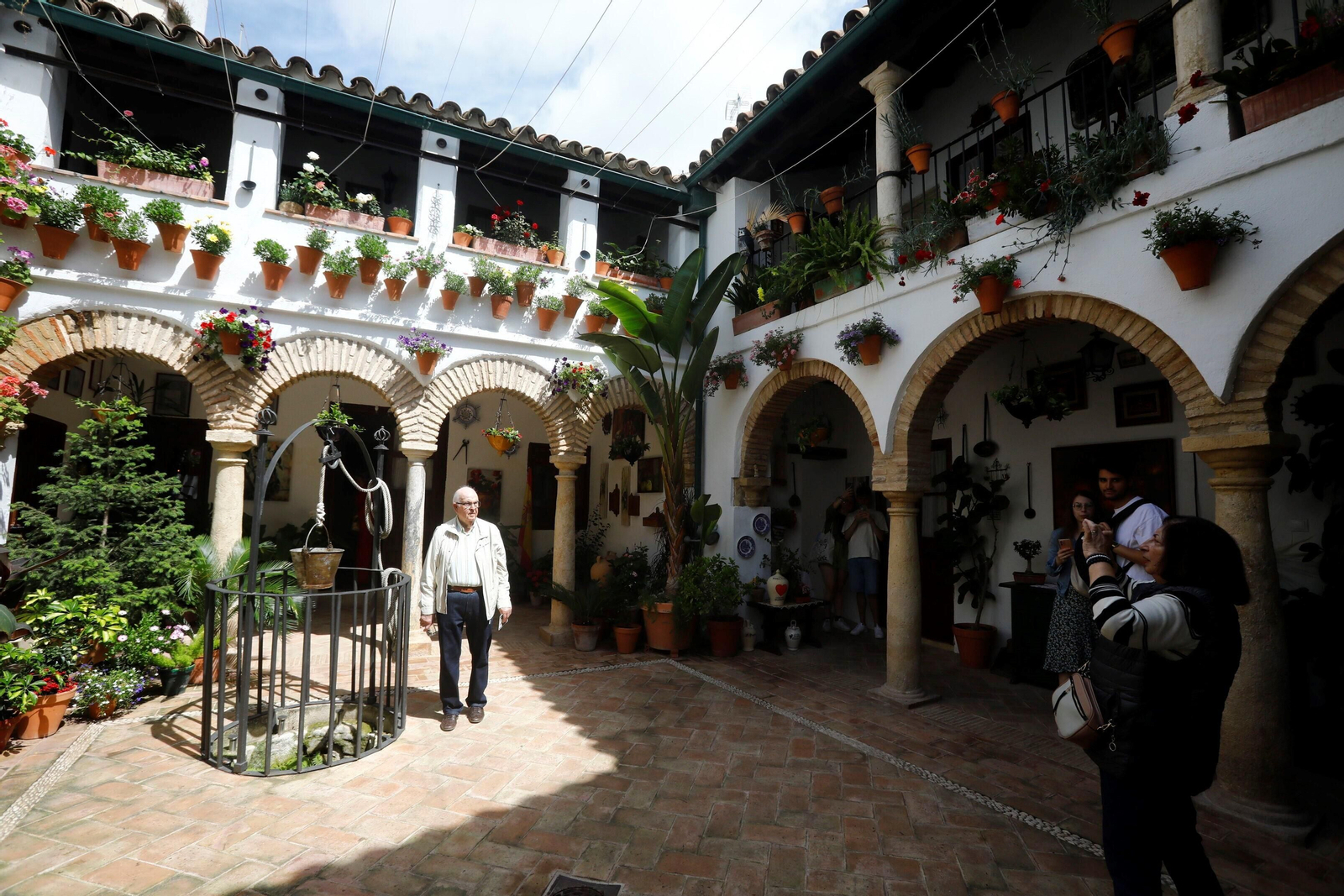 Los patios de Córdoba de la ruta Judería-San Francisco, en imágenes