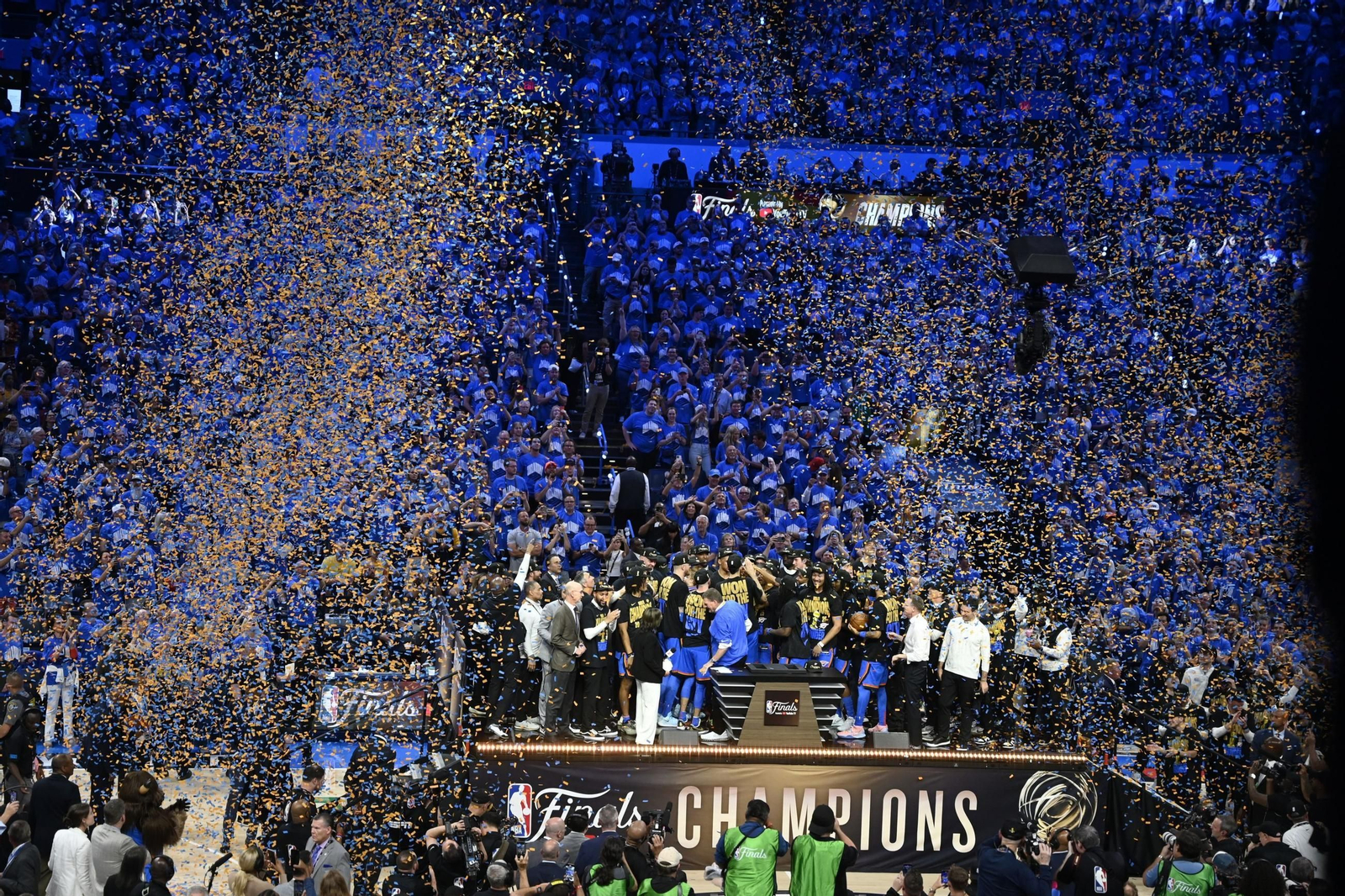 Las fotos del título de la NBA para Oklahoma City Thunder