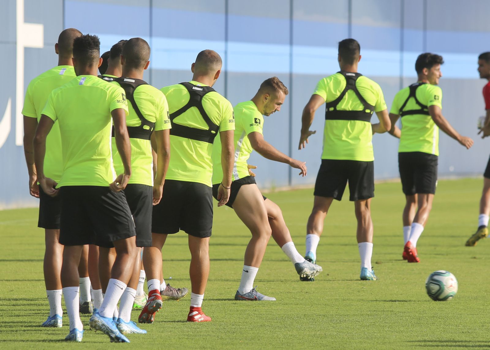 Las fotos del entrenamiento del Málaga en el Anexo de La Rosaleda