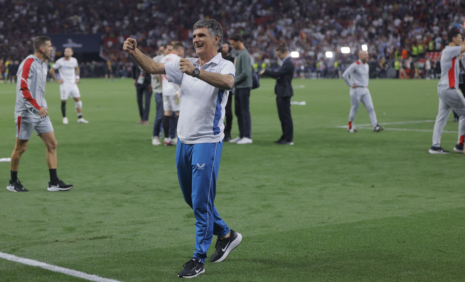 Las imágenes de la celebración del Sevilla fc