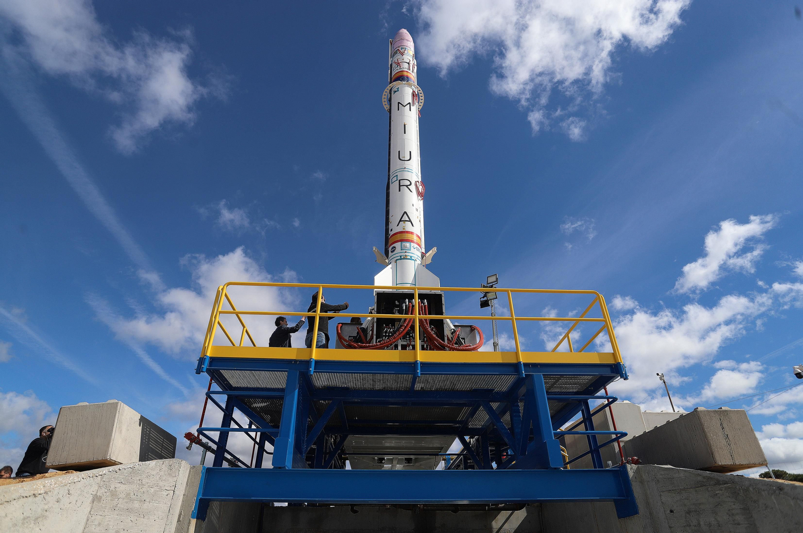 Imágenes del Cohete Miura 1