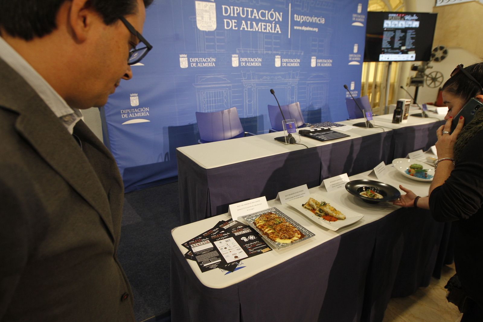 Fotogalería presentación VII Festival Platos de Película