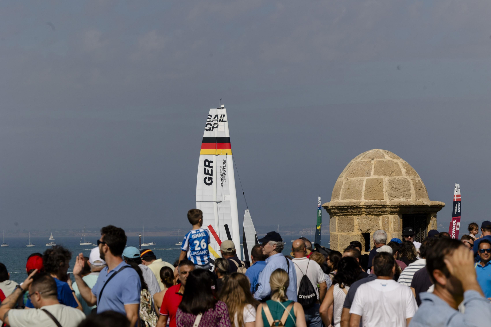SAILGP LLENA LAS CALLES DE CÁDIZ DE VISITANTES