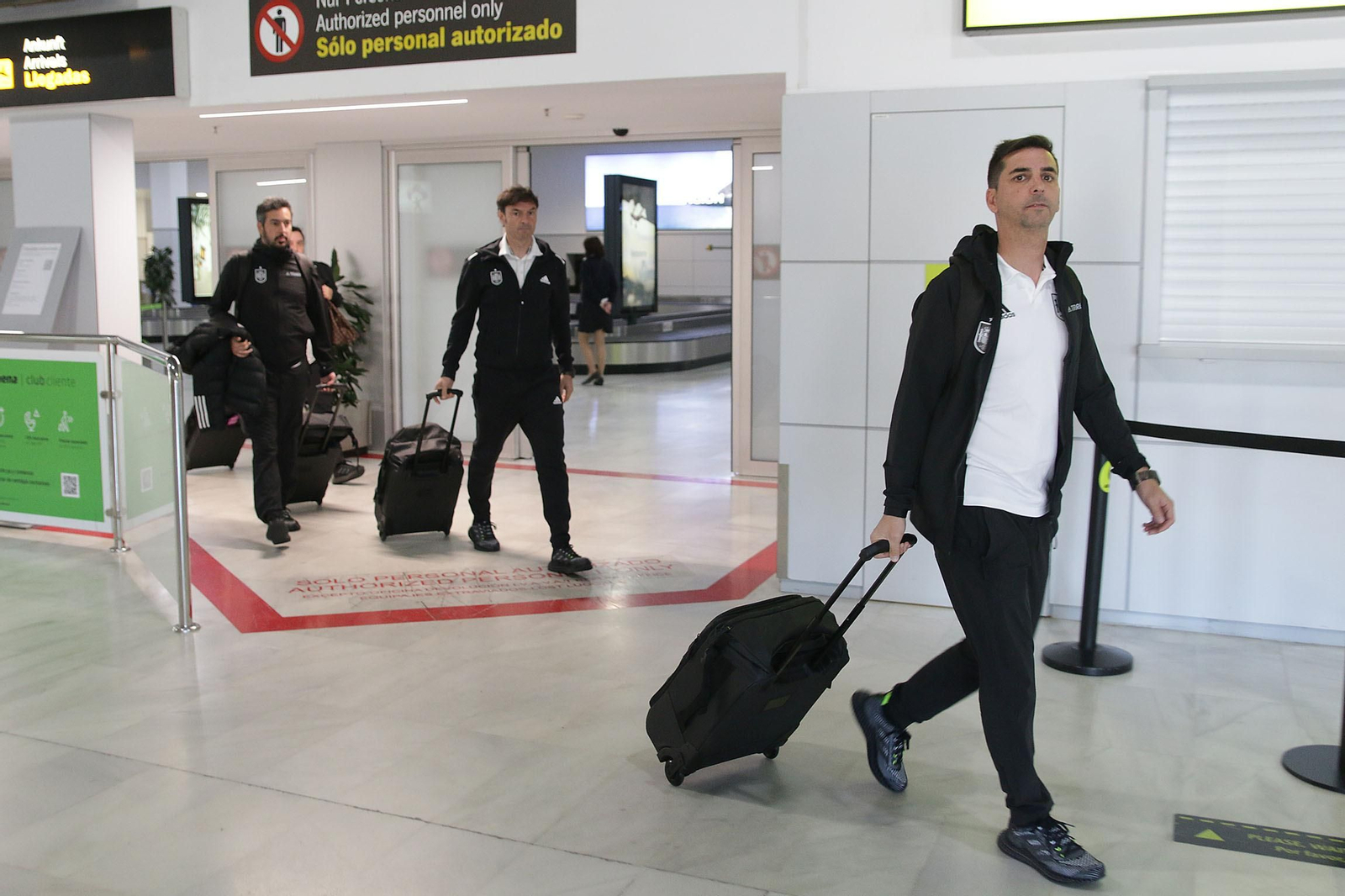 La Selección Española Sub-21 aterriza en Almería