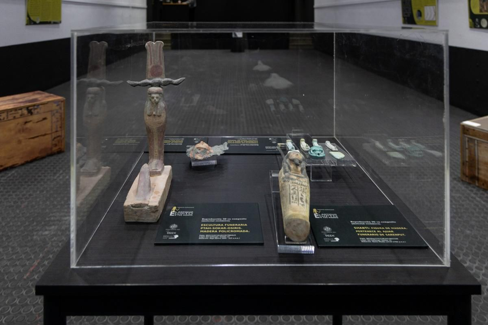 El trabajo arqueológico de la UJA en Egipto se muestra al público en esta exposición interactiva FOTOGALERIA