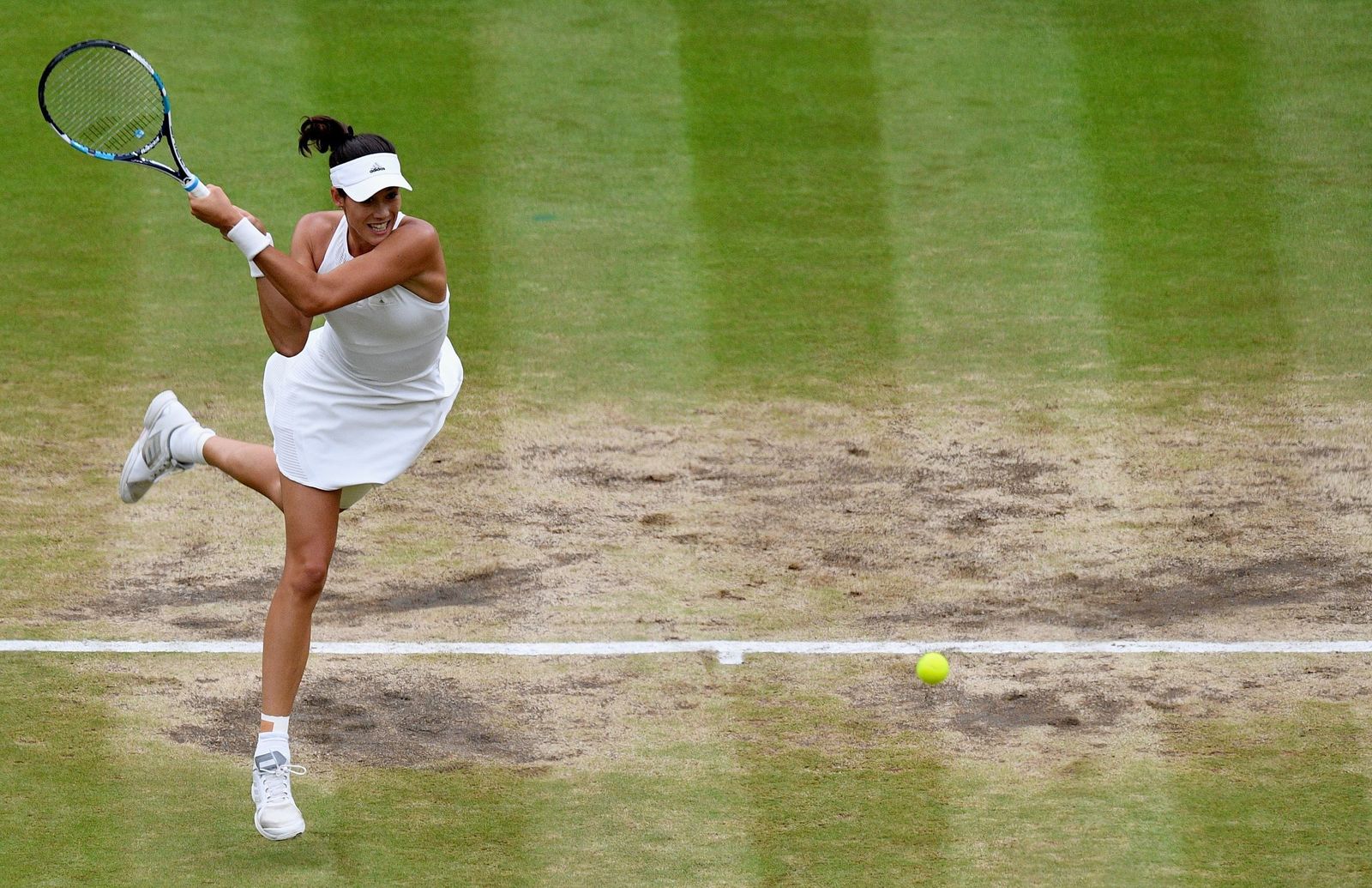 Las imágenes de la final Muguruza-Venus Williams de WImbledon