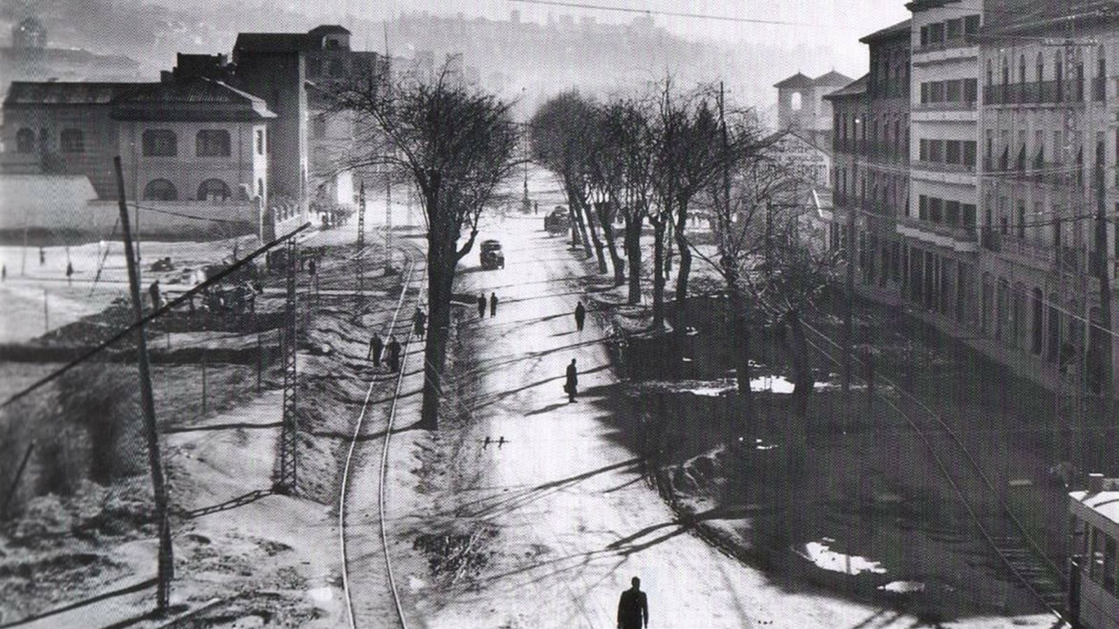 La Caleta en los años cuarenta.