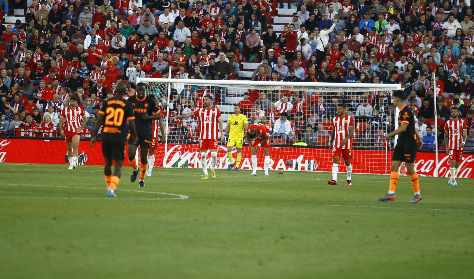 Fotogalería del partido de la Liga Santander, U.D. Almería-Valencia