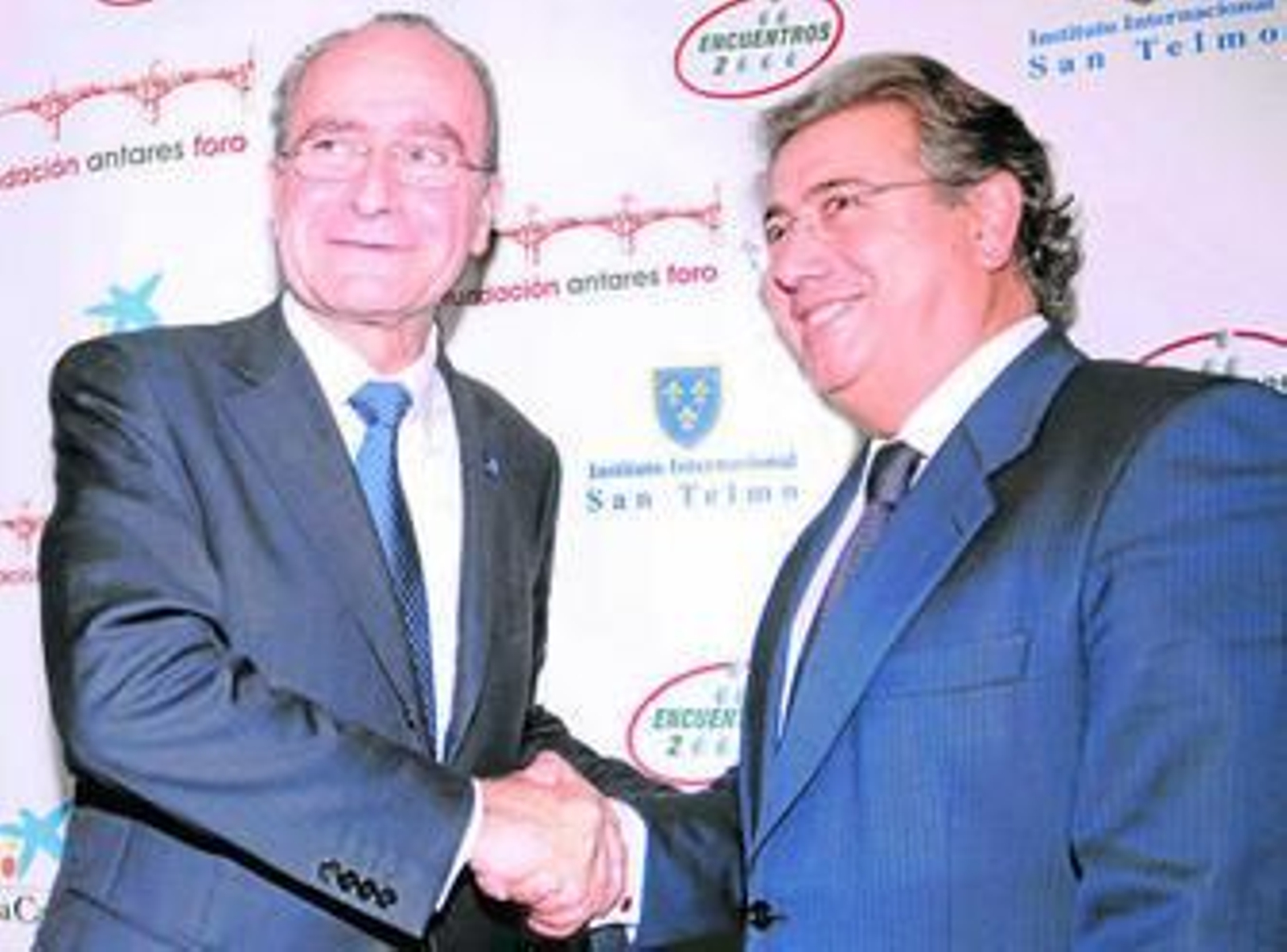 Francisco de la Torre y Juan Ignacio Zoido, durante un encuentro reciente.